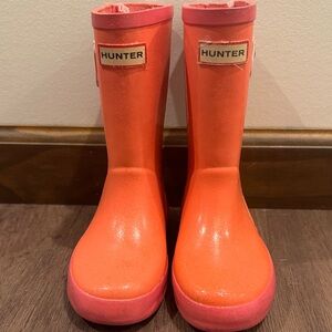 Hunter Coral Rain Boots